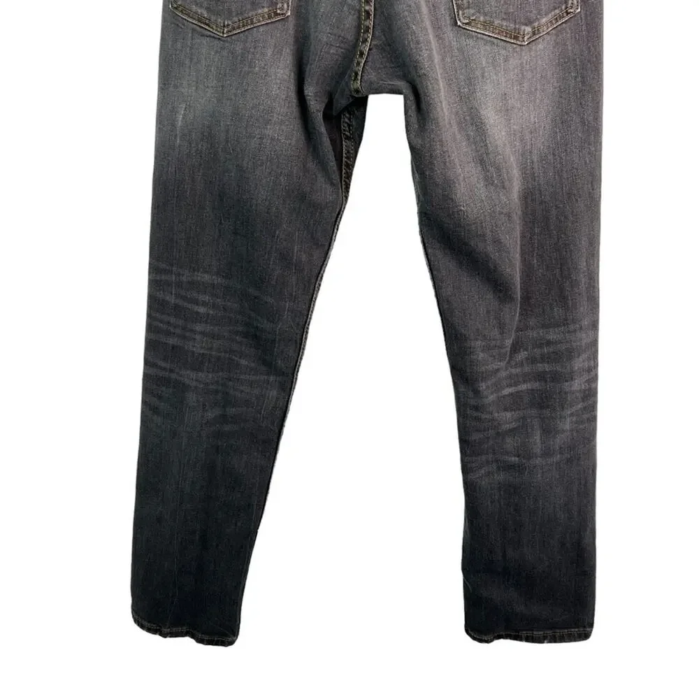 Levi’s 511 Black Charcoal Distressed Slim Fit Jean size W30 x L33